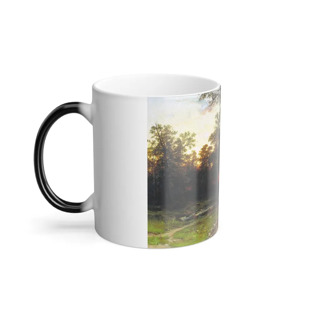 Ivan Shishkin (1832-1898) Forest in the Evening - Color Changing Mug 11oz - Go Mug Yourself