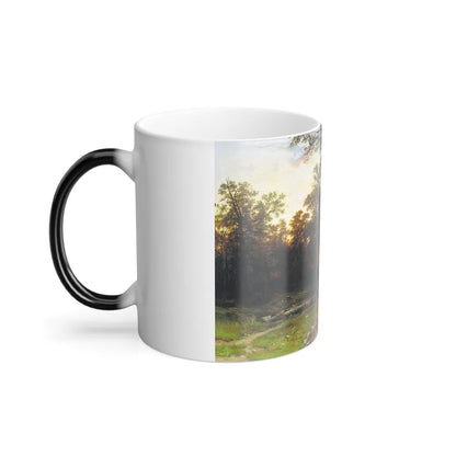 Ivan Shishkin (1832-1898) Forest in the Evening - Color Changing Mug 11oz - Go Mug Yourself