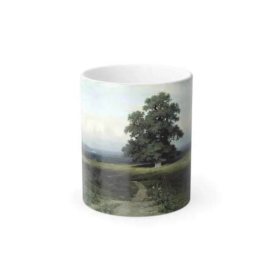 Ivan Shishkin (1832-1898) In the Open Valley - 1883 - Color Changing Mug 11oz 11oz - Go Mug Yourself