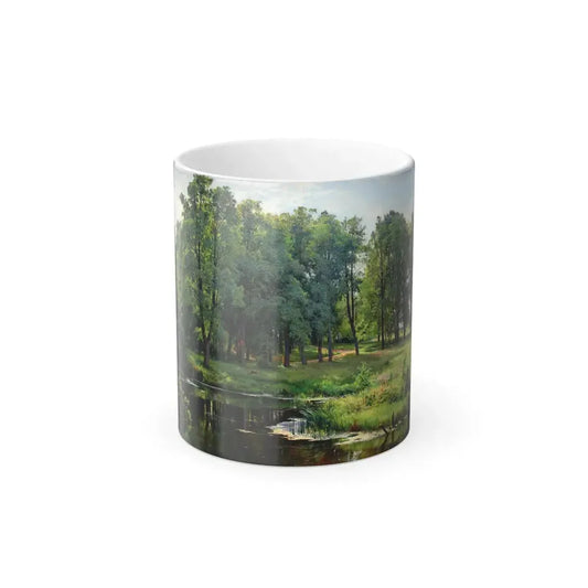 Ivan Shishkin (1832-1898) In the Park - 1897 - Color Changing Mug 11oz 11oz - Go Mug Yourself
