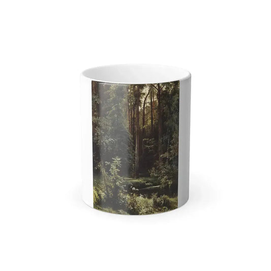 Ivan Shishkin (1832-1898) Landscape with Forest Lake - Color Changing Mug 11oz 11oz - Go Mug Yourself