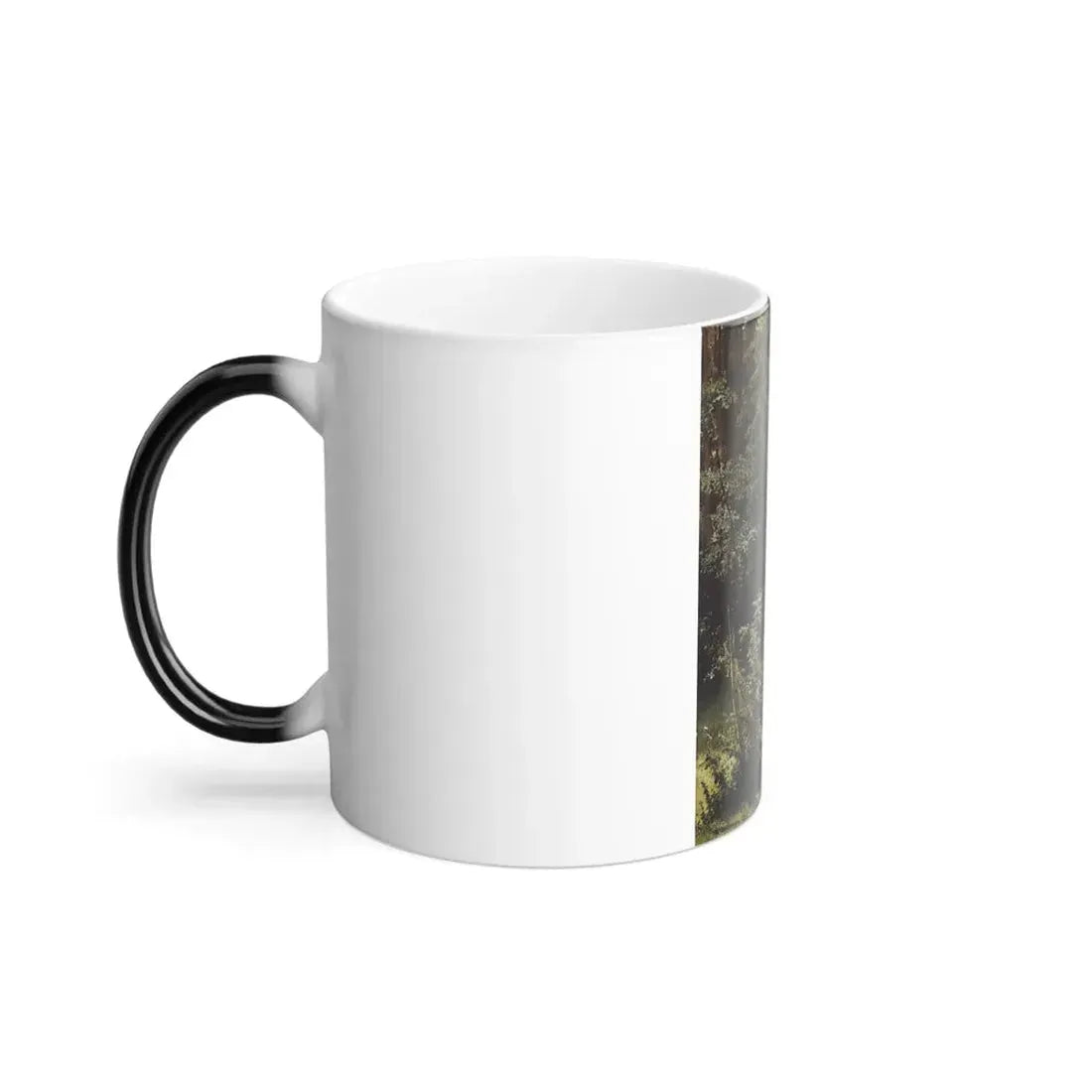 Ivan Shishkin (1832-1898) Landscape with Forest Lake - Color Changing Mug 11oz - Go Mug Yourself