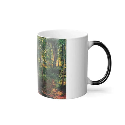 Ivan Shishkin (1832-1898) Mill in the Fortest,  Preobrazhenskoye - 1897 - Color Changing Mug 11oz - Go Mug Yourself