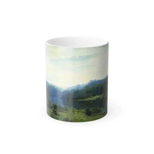 Ivan Shishkin (1832-1898) Misty Morning - 1885 - Color Changing Mug 11oz 11oz - Go Mug Yourself