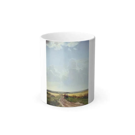 Ivan Shishkin (1832-1898) Noon in the Neighbourhood of Moscow - 1869 - Color Changing Mug 11oz 11oz - Go Mug Yourself