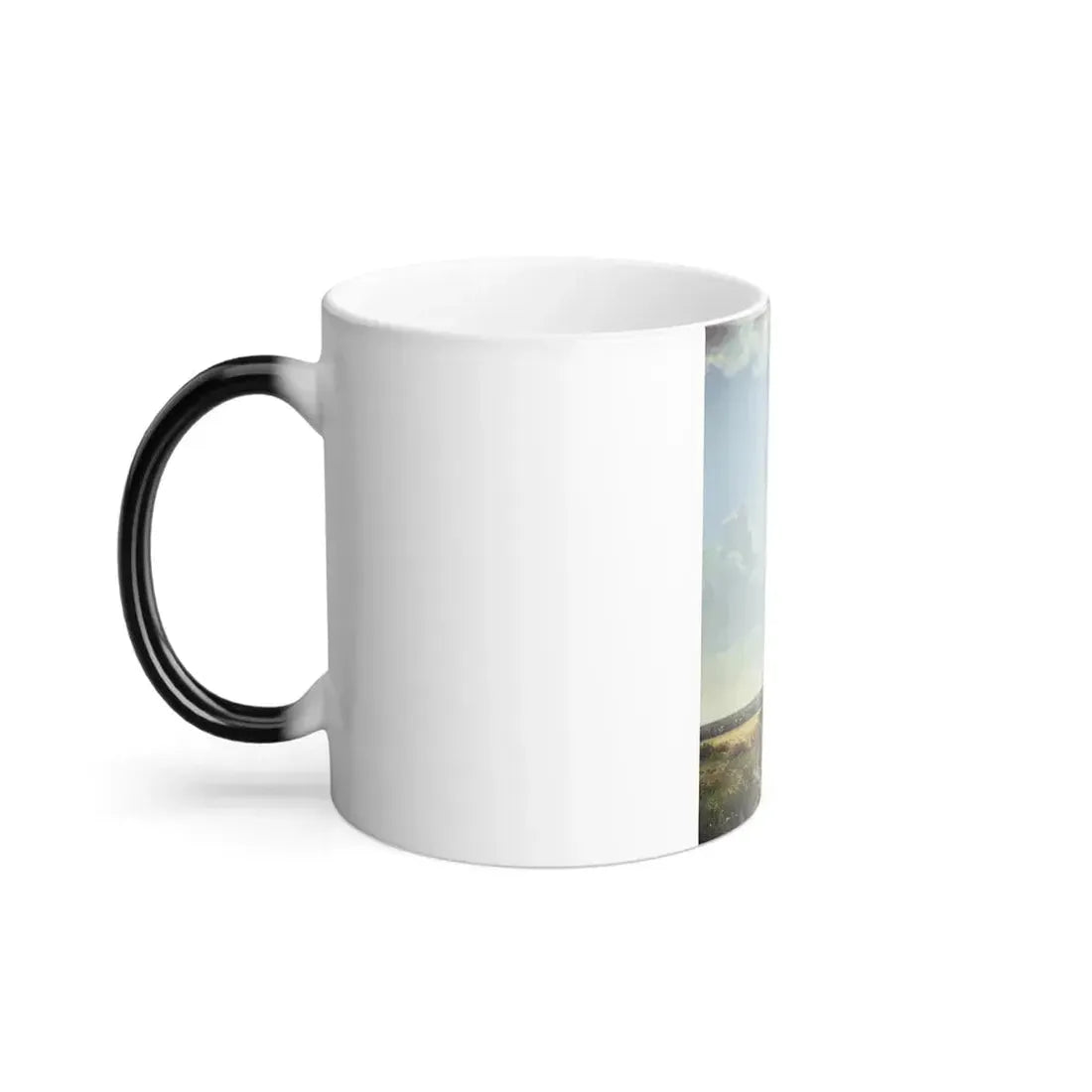 Ivan Shishkin (1832-1898) Noon in the Neighbourhood of Moscow - 1869 - Color Changing Mug 11oz - Go Mug Yourself