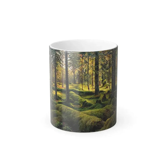 Ivan Shishkin (1832-1898) Old Fallen Trees - Color Changing Mug 11oz 11oz - Go Mug Yourself