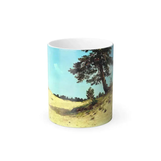 Ivan Shishkin (1832-1898) Pine on Sand - 1884 - Color Changing Mug 11oz 11oz - Go Mug Yourself