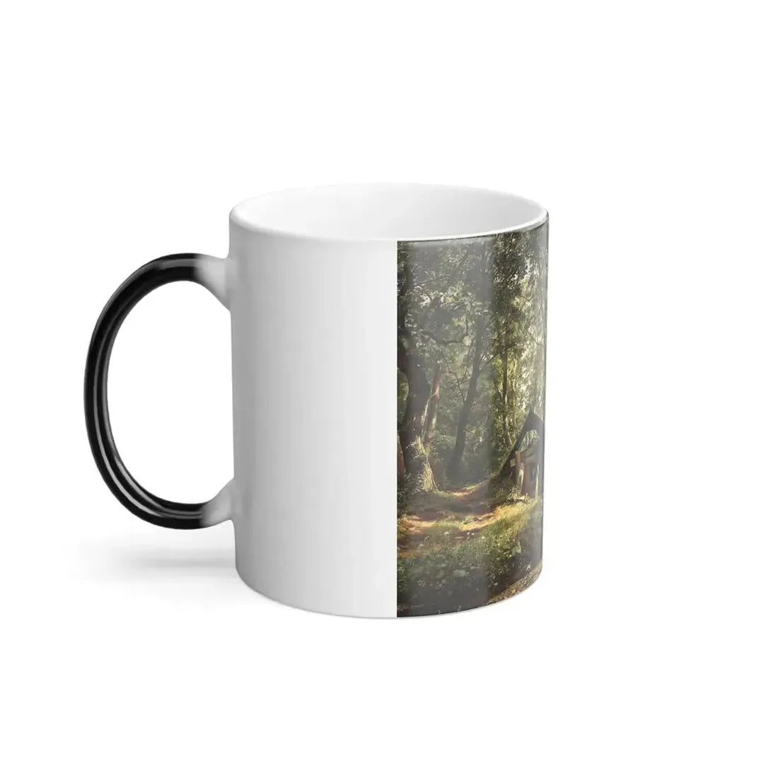 Ivan Shishkin (1832-1898) Sunny Day Merykul - 1894 - Color Changing Mug 11oz - Go Mug Yourself