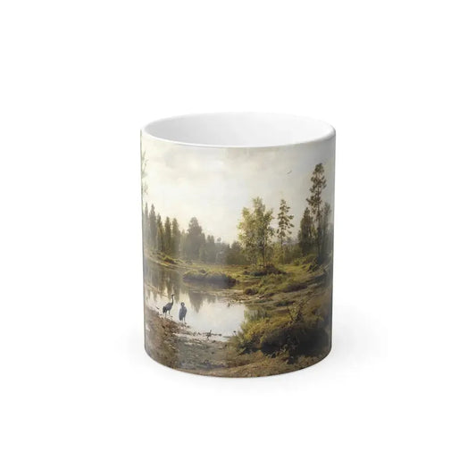 Ivan Shishkin (1832-1898) Swamp - Marshy Woodlands - Color Changing Mug 11oz 11oz - Go Mug Yourself