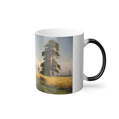 Ivan Shishkin (1832-1898) The Field of Wheat - 1878 - Color Changing Mug 11oz - Go Mug Yourself