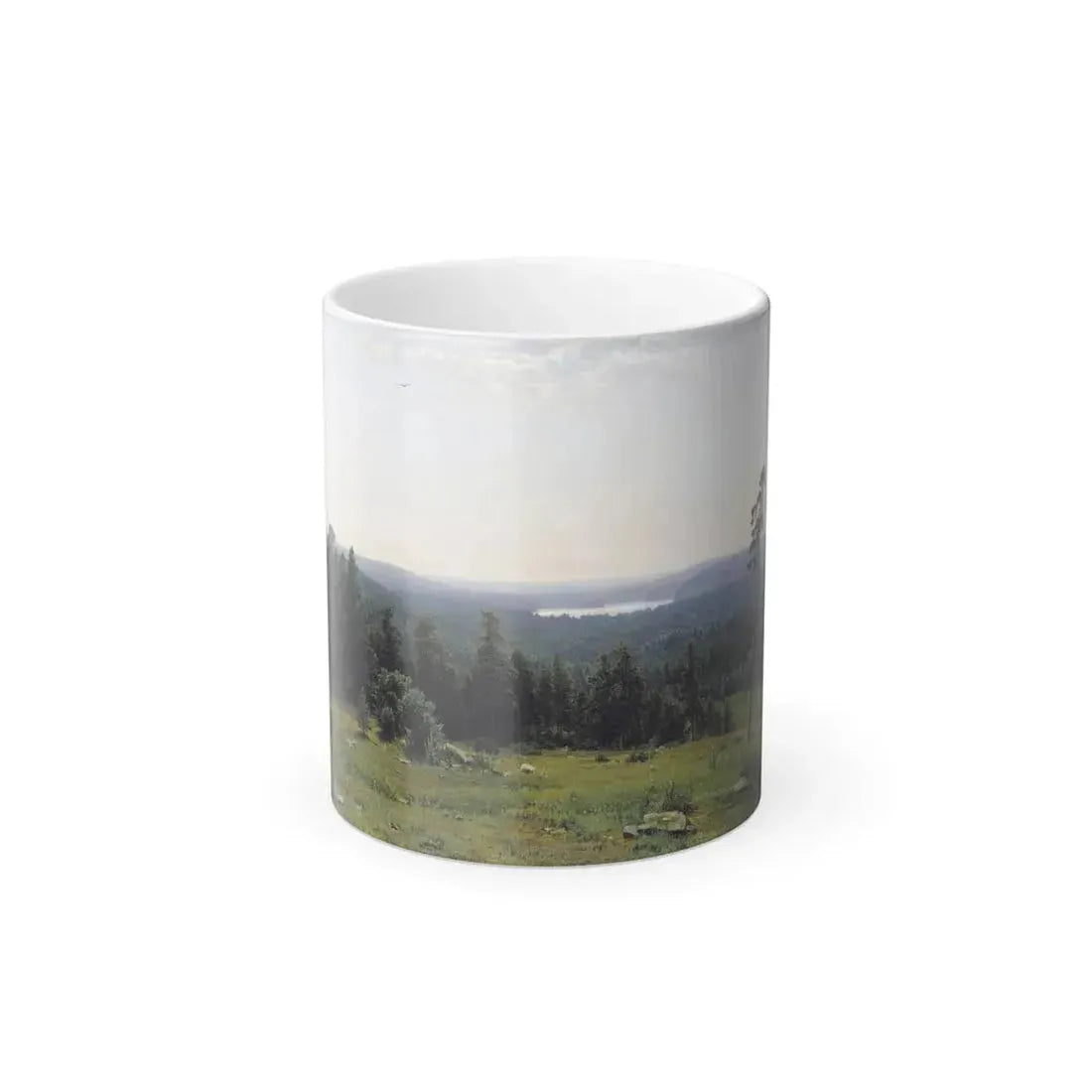 Ivan Shishkin (1832-1898) The Forest Horizons - 1884 - Color Changing Mug 11oz 11oz - Go Mug Yourself