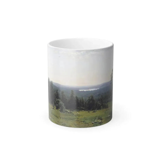 Ivan Shishkin (1832-1898) The Forest Horizons - 1884 - Color Changing Mug 11oz 11oz - Go Mug Yourself