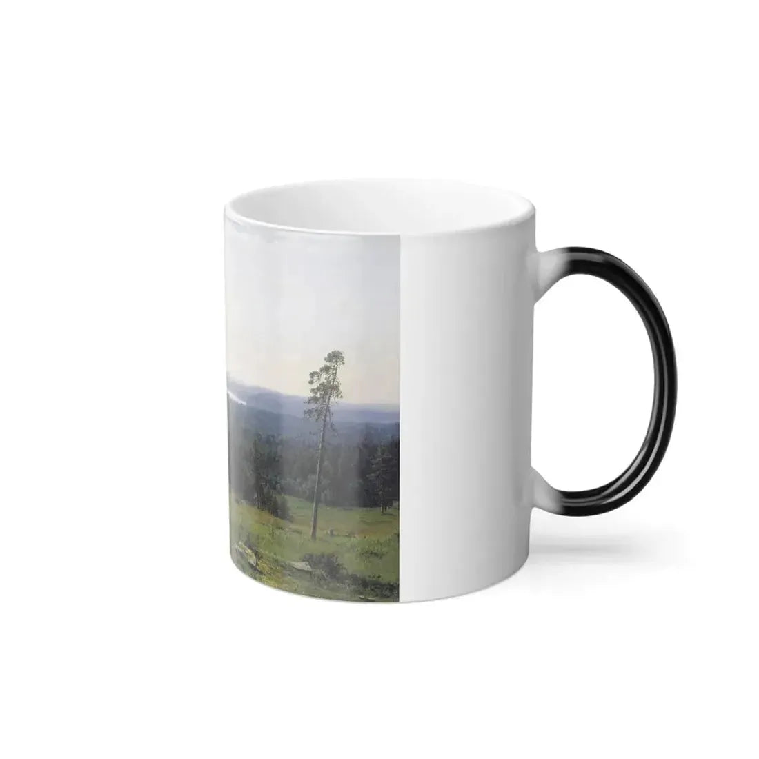 Ivan Shishkin (1832-1898) The Forest Horizons - 1884 - Color Changing Mug 11oz - Go Mug Yourself