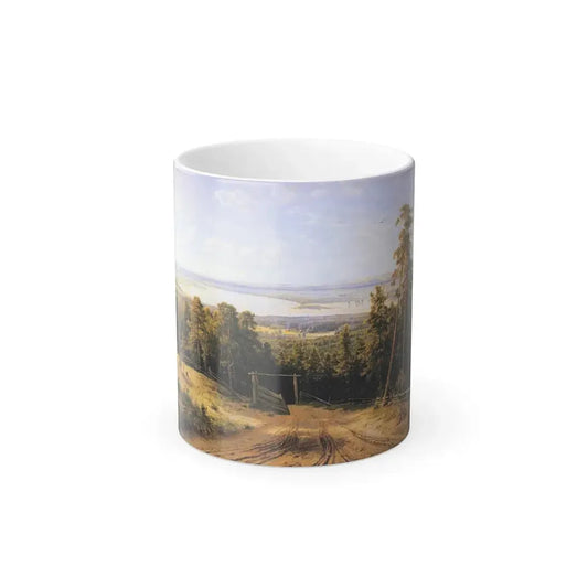 Ivan Shishkin (1832-1898) The Kama Near Yelabuga - Color Changing Mug 11oz 11oz - Go Mug Yourself