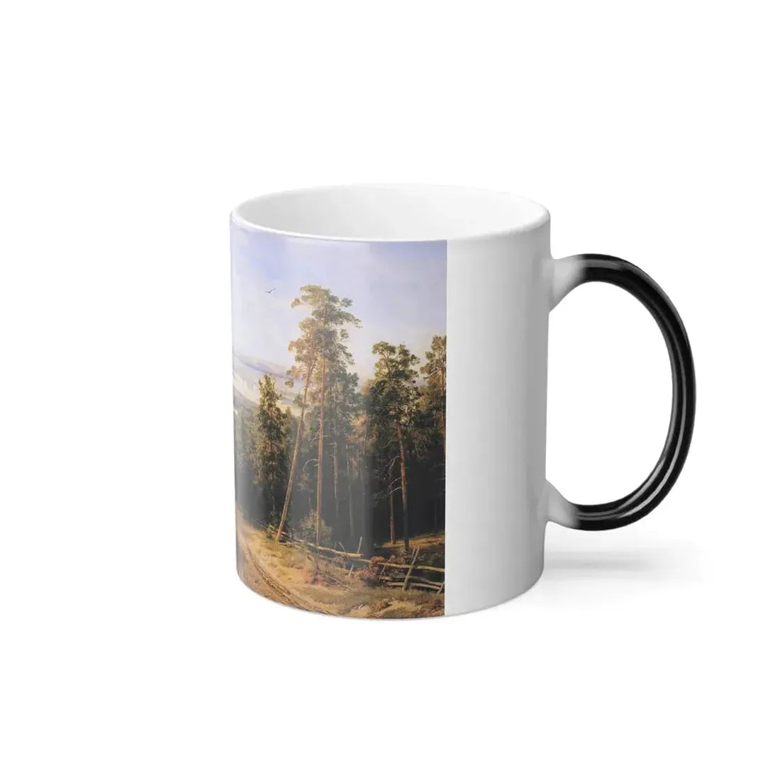 Ivan Shishkin (1832-1898) The Kama Near Yelabuga - Color Changing Mug 11oz - Go Mug Yourself