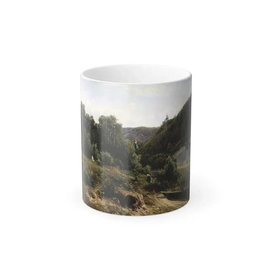 Ivan Shishkin (1832-1898) The Monastery - Color Changing Mug 11oz 11oz - Go Mug Yourself
