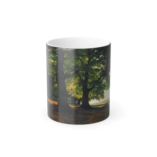 Ivan Shishkin (1832-1898) The Teutoburg Forest - 1865 - Color Changing Mug 11oz 11oz - Go Mug Yourself