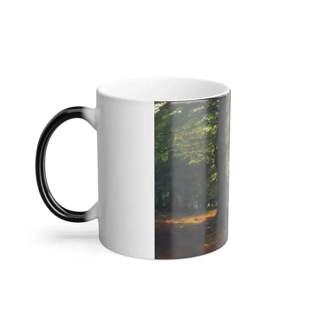 Ivan Shishkin (1832-1898) The Teutoburg Forest - 1865 - Color Changing Mug 11oz - Go Mug Yourself