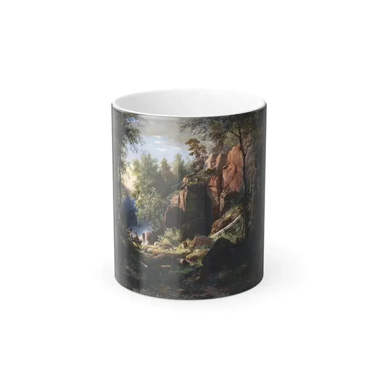 Ivan Shishkin (1832-1898) View of Valaam Island Kukko - Color Changing Mug 11oz 11oz - Go Mug Yourself