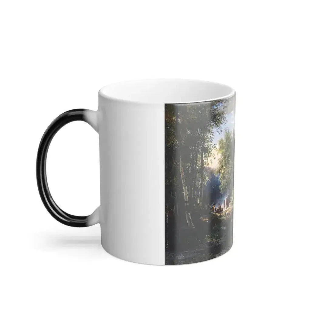 Ivan Shishkin (1832-1898) View of Valaam Island Kukko - Color Changing Mug 11oz - Go Mug Yourself