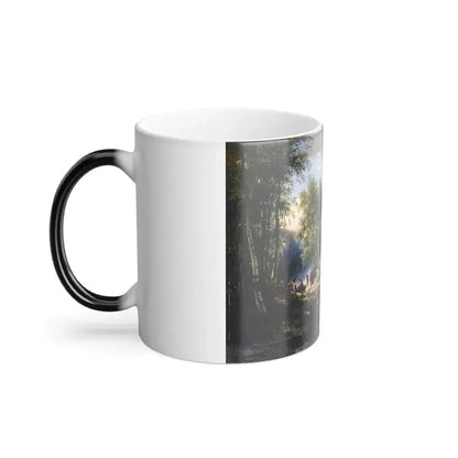 Ivan Shishkin (1832-1898) View of Valaam Island Kukko - Color Changing Mug 11oz - Go Mug Yourself