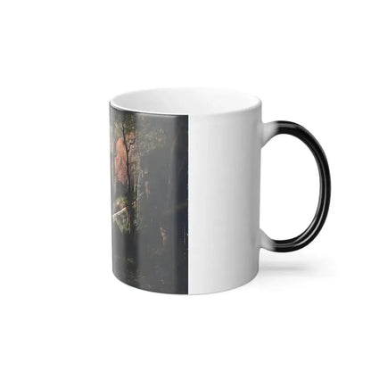 Ivan Shishkin (1832-1898) View of Valaam Island Kukko - Color Changing Mug 11oz - Go Mug Yourself