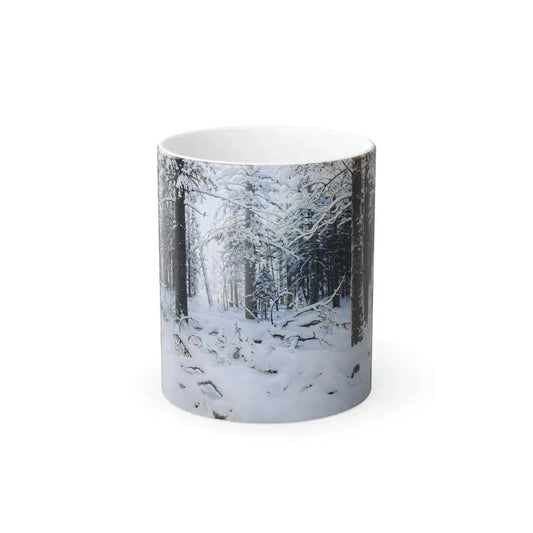 Ivan Shishkin (1832-1898) Winter - Color Changing Mug 11oz 11oz - Go Mug Yourself
