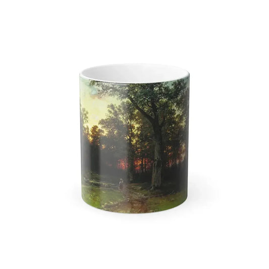 Ivan Shishkin (1832-1898) Wood in the Evening - Color Changing Mug 11oz 11oz - Go Mug Yourself