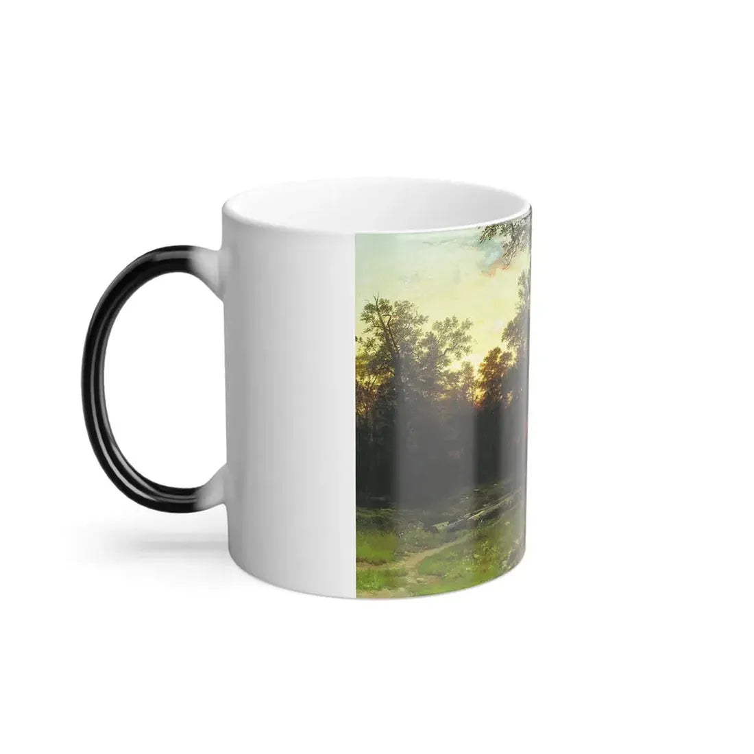 Ivan Shishkin (1832-1898) Wood in the Evening - Color Changing Mug 11oz - Go Mug Yourself