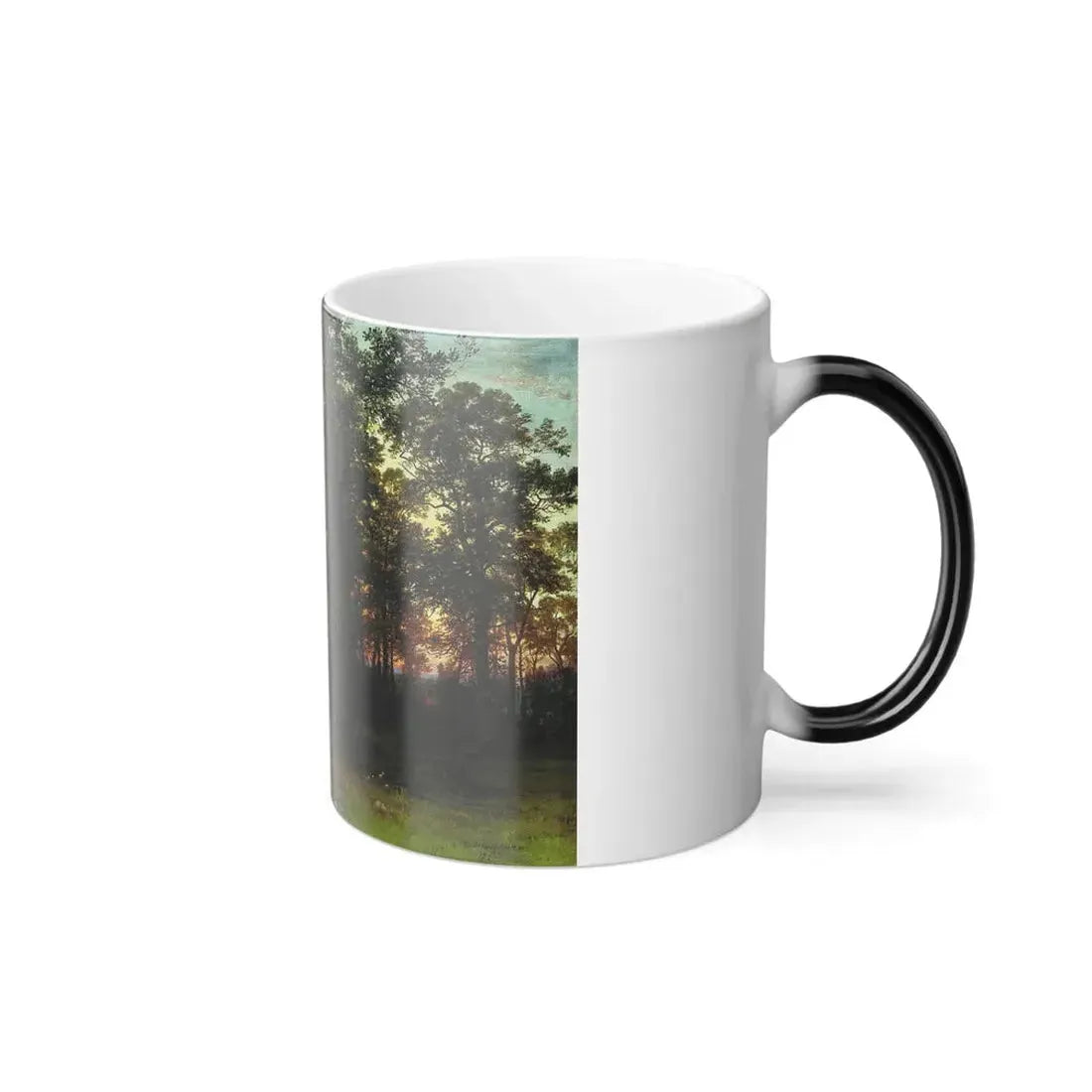 Ivan Shishkin (1832-1898) Wood in the Evening - Color Changing Mug 11oz - Go Mug Yourself