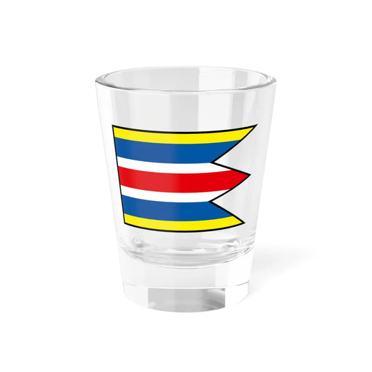 Ivancina Turcianske Teplice Flag (Slovakia) Shot Glass 1.5oz 1.5oz - Go Mug Yourself