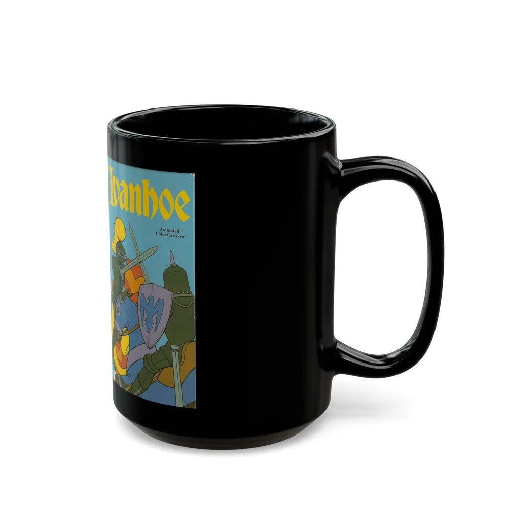 IVANHOE (VHS COVER) - Black Coffee Mug-Go Mug Yourself