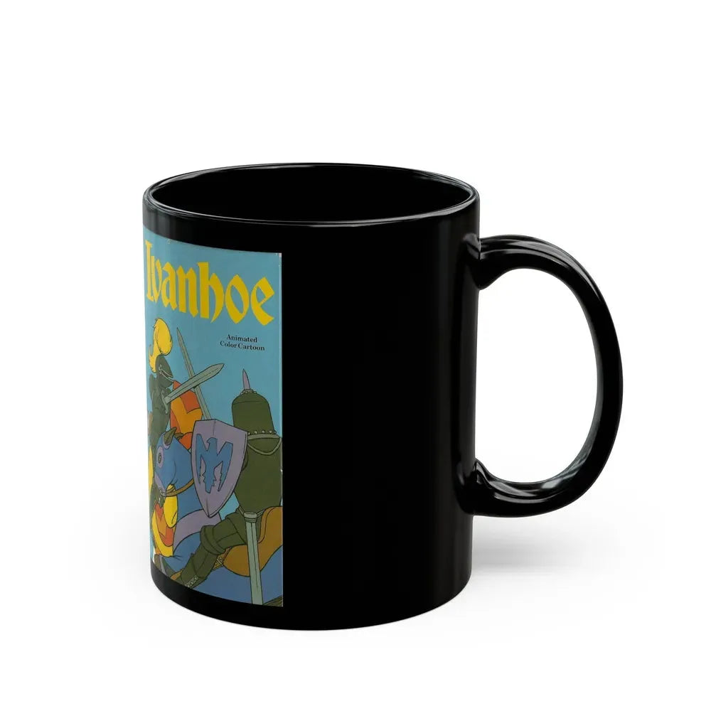 IVANHOE (VHS COVER) - Black Coffee Mug - Go Mug Yourself