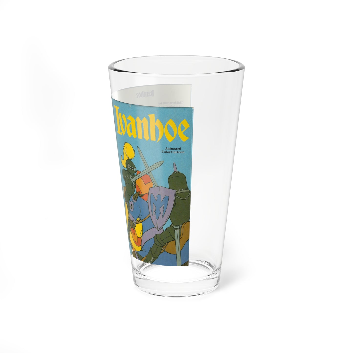 IVANHOE (VHS COVER) Pint Glass 16oz-Go Mug Yourself