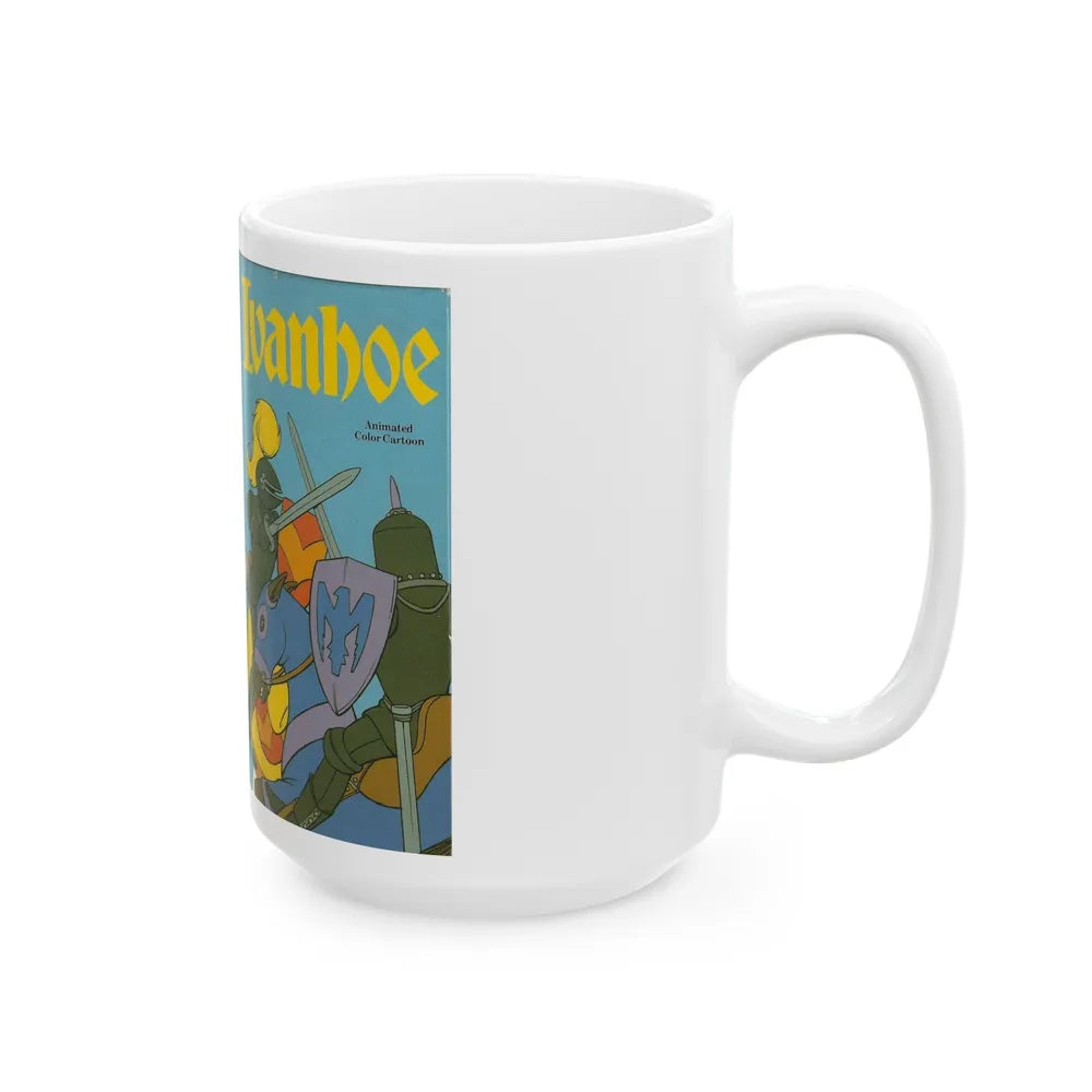 IVANHOE (VHS COVER) - White Coffee Mug-Go Mug Yourself