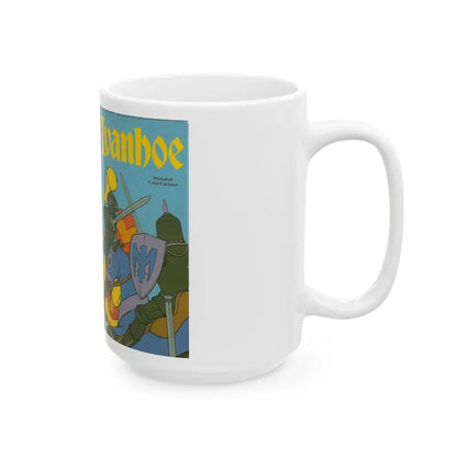 IVANHOE (VHS COVER) - White Coffee Mug - Go Mug Yourself
