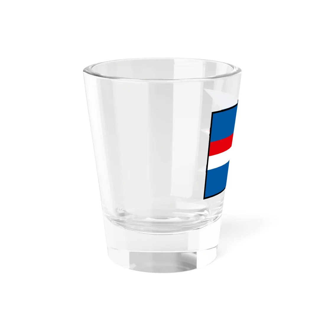 Ivanka Pri Dunaji Senec Flag (Slovakia) Shot Glass 1.5oz - Go Mug Yourself