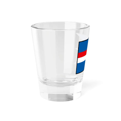 Ivanka Pri Dunaji Senec Flag (Slovakia) Shot Glass 1.5oz - Go Mug Yourself