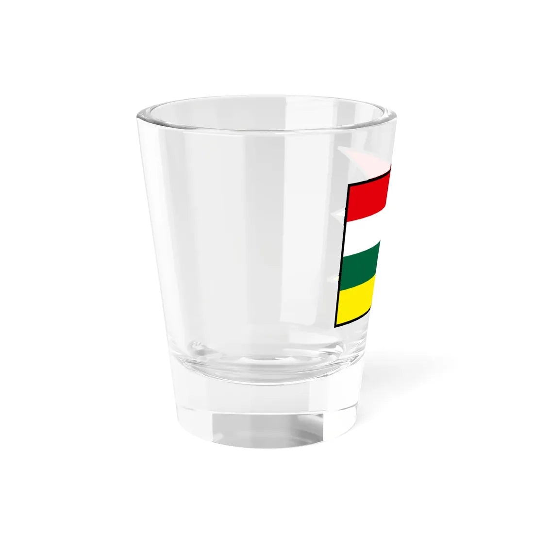 Ivanovce Trencin Flag (Slovakia) Shot Glass 1.5oz - Go Mug Yourself