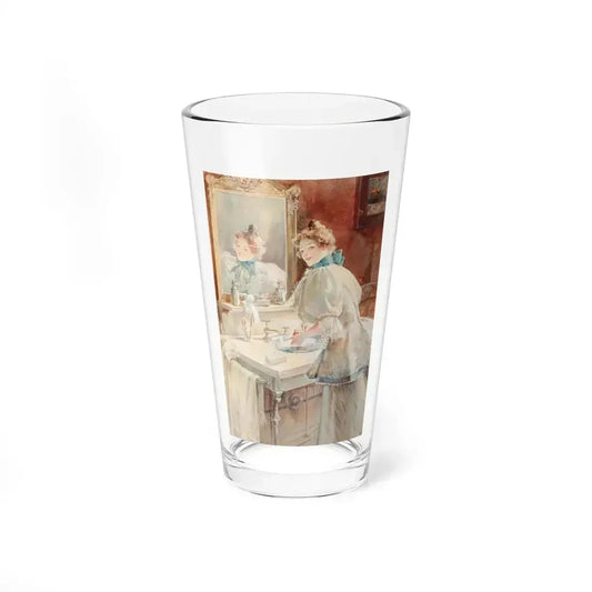 Ivory Soap ad illustration, c. 1900 - Pint Glass 16oz 16oz - Go Mug Yourself