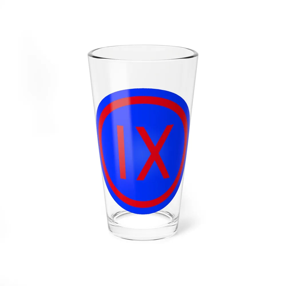 IX Corps (U.S. Army) Pint Glass 16oz-16oz-Go Mug Yourself