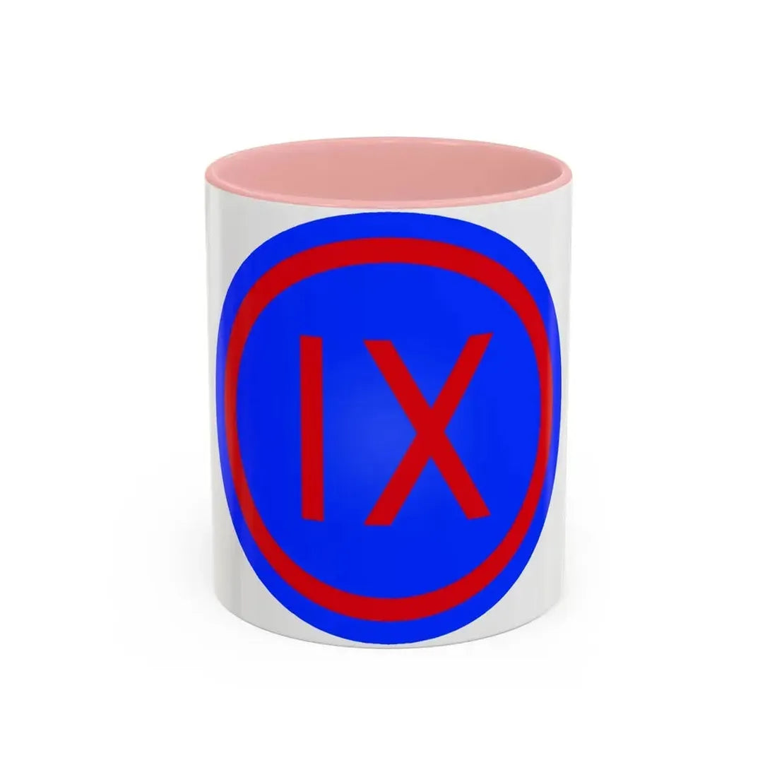 IX Corps (U.S. Army) Accent Coffee Mug 11oz Pink - Go Mug Yourself