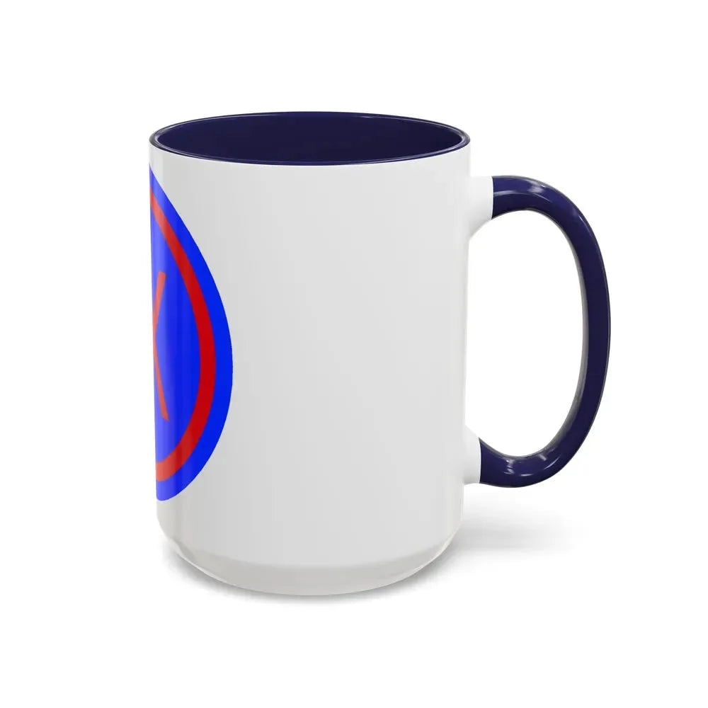 IX Corps (U.S. Army) Accent Coffee Mug - Go Mug Yourself