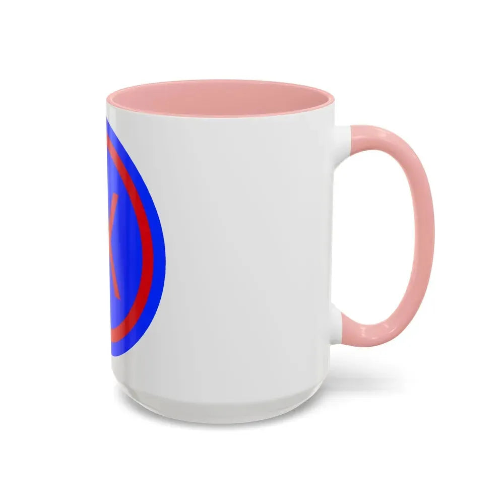 IX Corps (U.S. Army) Accent Coffee Mug - Go Mug Yourself