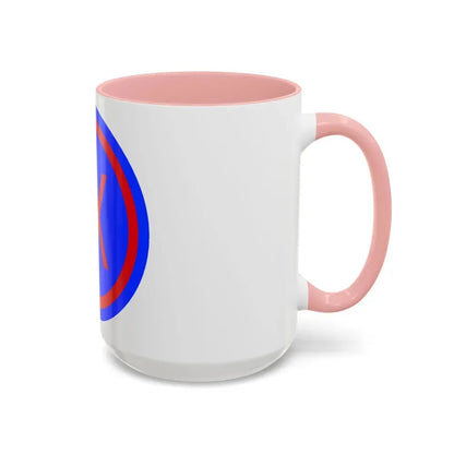 IX Corps (U.S. Army) Accent Coffee Mug - Go Mug Yourself