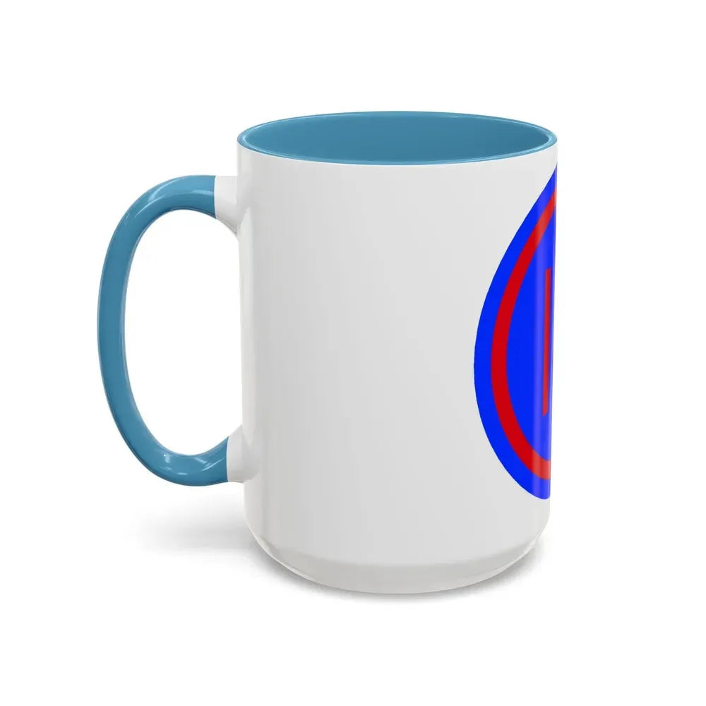 IX Corps (U.S. Army) Accent Coffee Mug - Go Mug Yourself