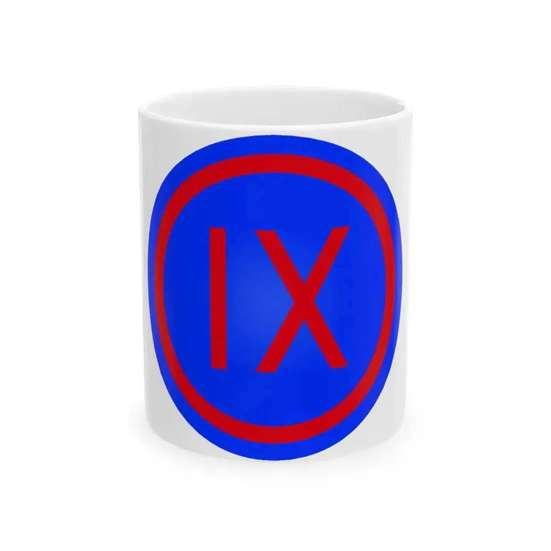 IX Corps (U.S. Army) White Coffee Mug 11oz - Go Mug Yourself