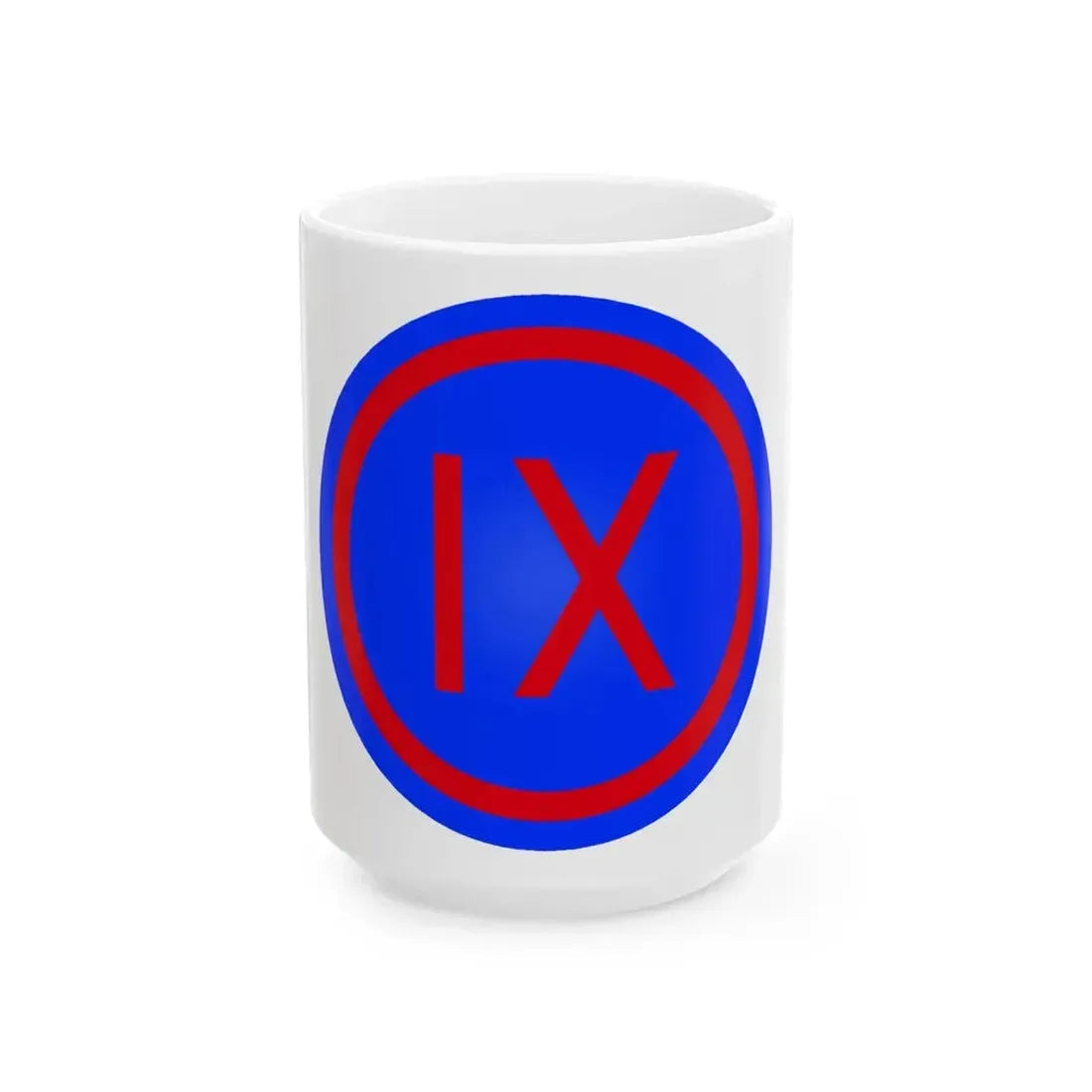 IX Corps (U.S. Army) White Coffee Mug 15oz - Go Mug Yourself