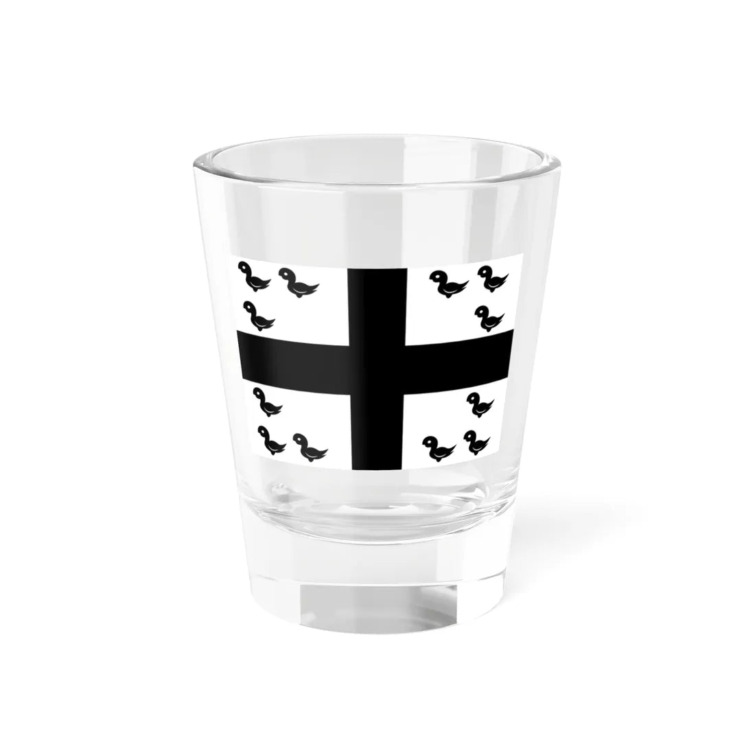 Izegem vlag (Belgium) Shot Glass 1.5oz 1.5oz - Go Mug Yourself